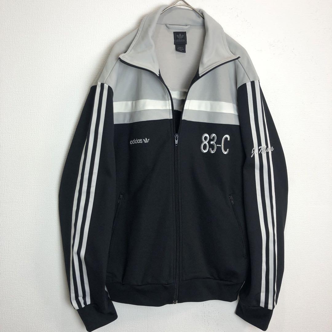 1155 adidas アディダス　トラックジャケット　刺繍　83-C