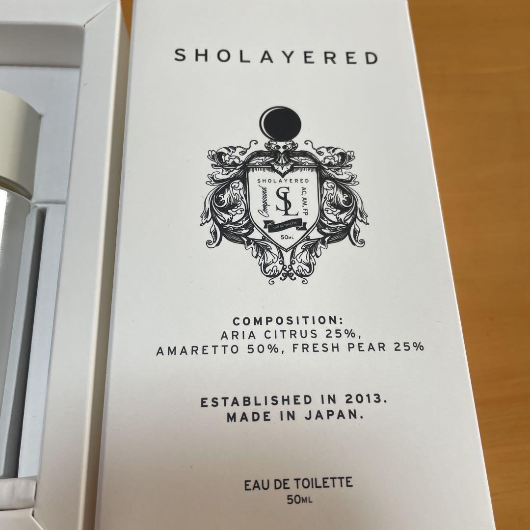値下げしました‼️SHOLAYERED Eau de Toilette 50ml