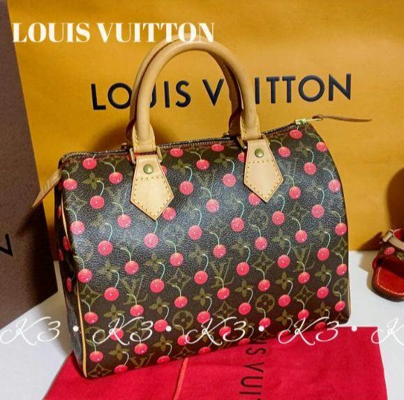 LOUIS VUITTON × 村上隆 バッグ/スピーディー✩チェリー - メルカリ