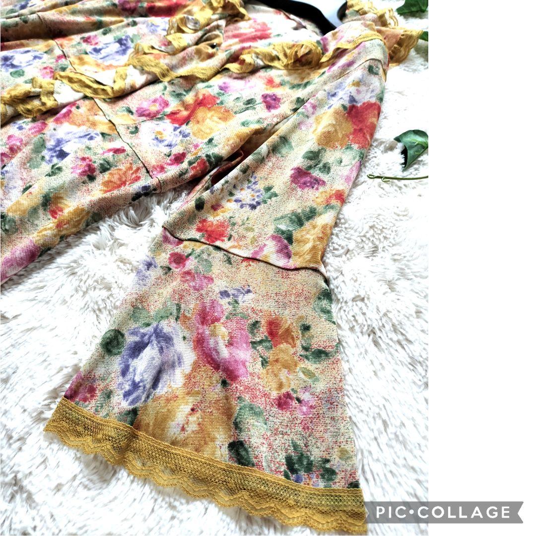 tunic チュニック 鴨居羊子 ルームウェア フリルレース
