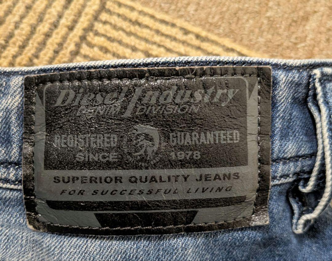 【DIESEL】【34w】デニムショートパンツ ダメージ加工