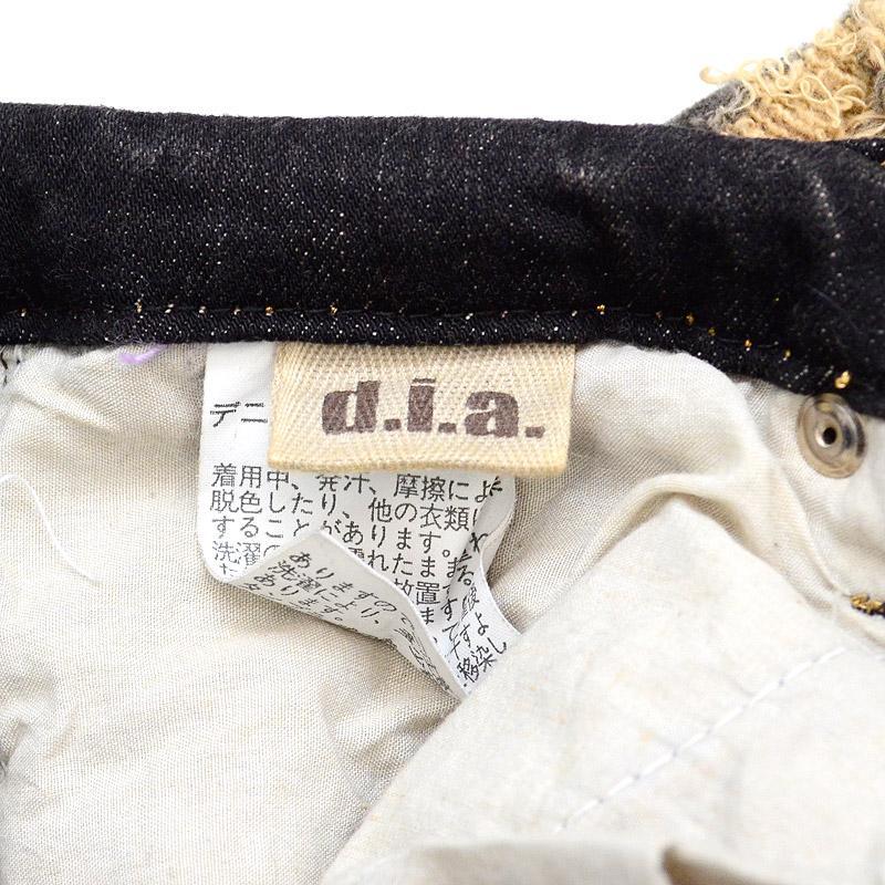 d.i.a. ダメージスキニーデニム　新品未使用　平成ギャル　Y2K Y2K】ほぼ未使用☆d.i.a. ダメージ スキニーデニム ラメ 平成ギャル