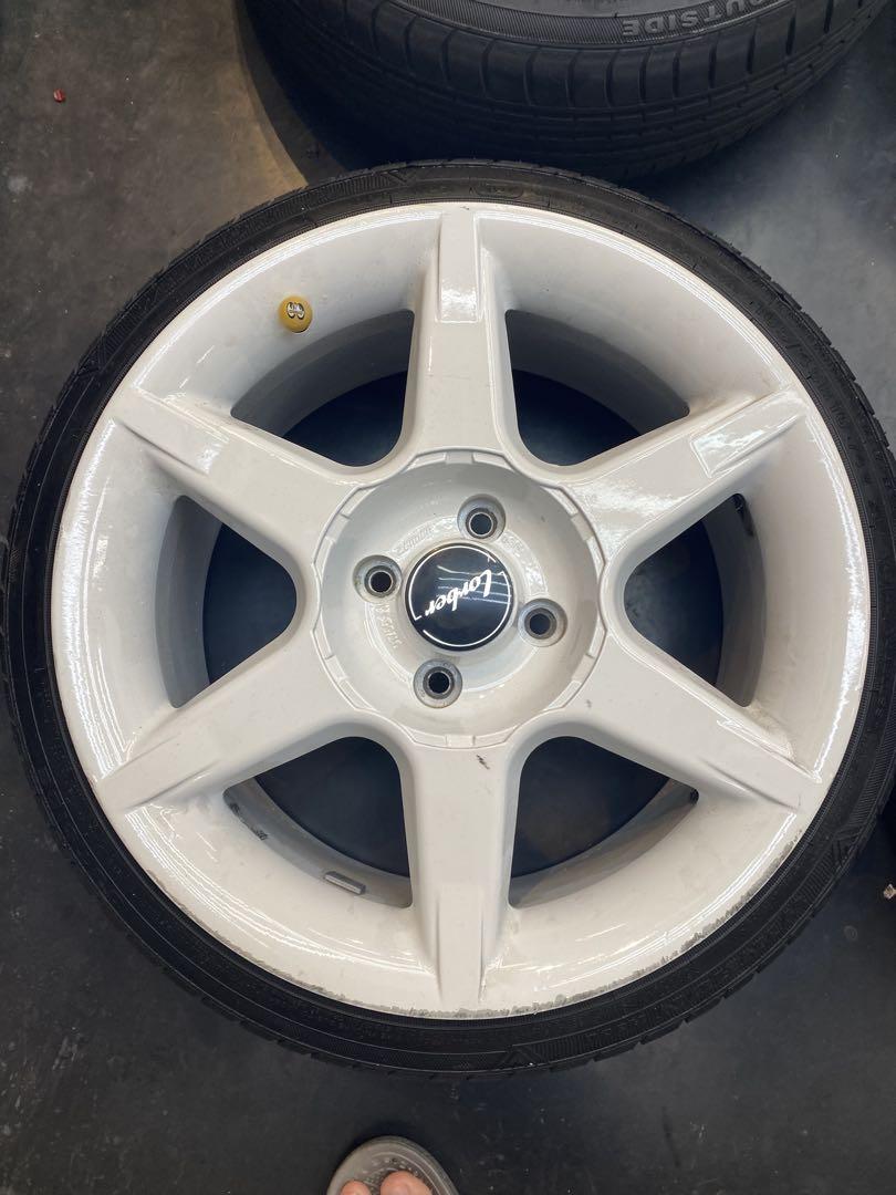 Lancer 16インチ　アルミホイル　7.5j 4ケツ