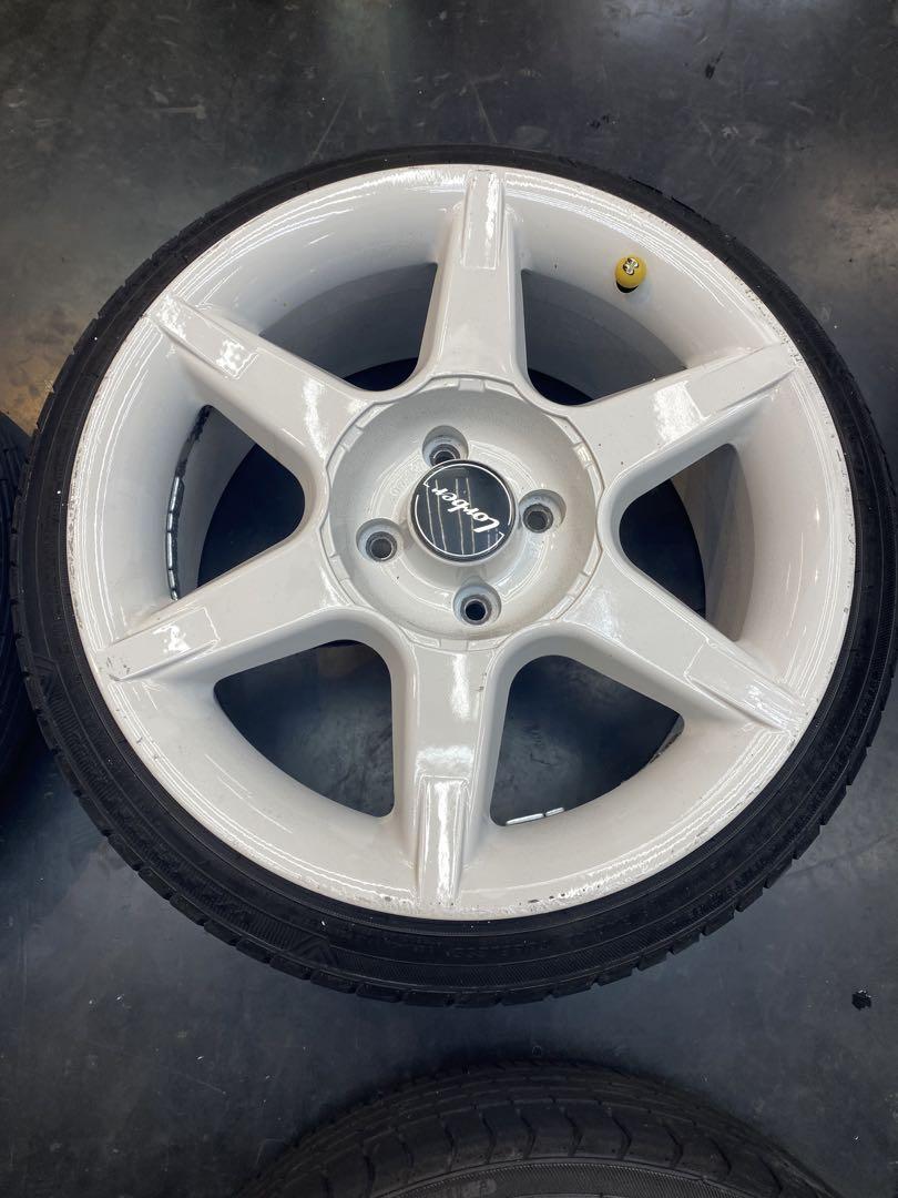 Lancer 16インチ　アルミホイル　7.5j 4ケツ