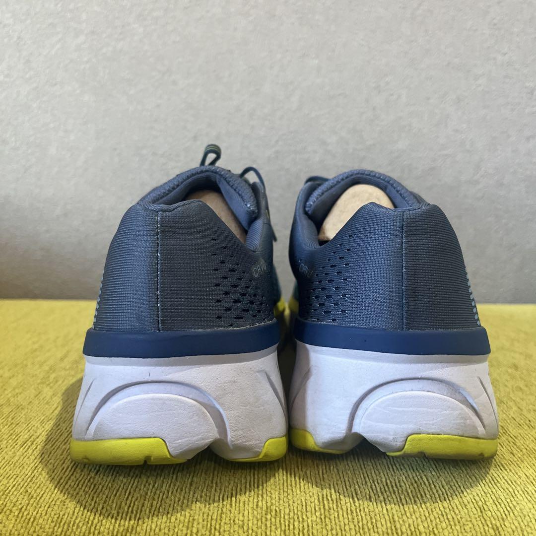 HOKA ランニングシューズ グレー/イエロー