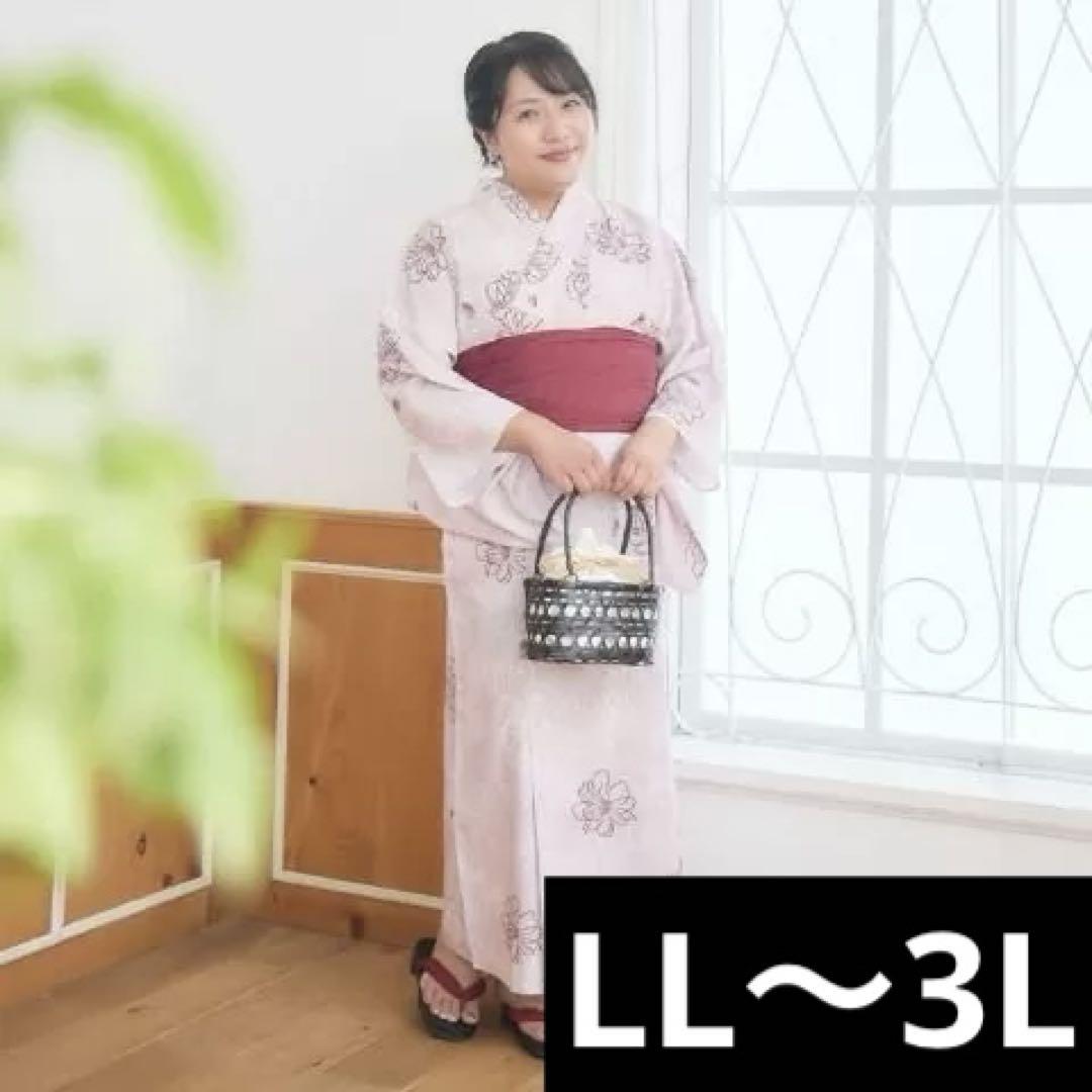 Hina　しまむら　レディース　キャミワンピース浴衣【3点セット】
