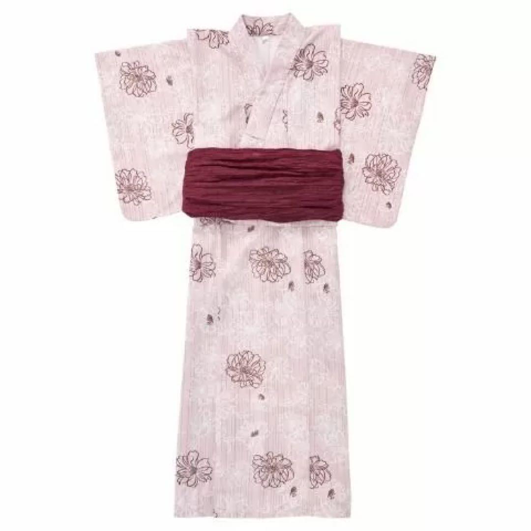 Hina　しまむら　レディース　キャミワンピース浴衣【3点セット】 Hina しまむら レディース キャミワンピース浴衣【3点セット