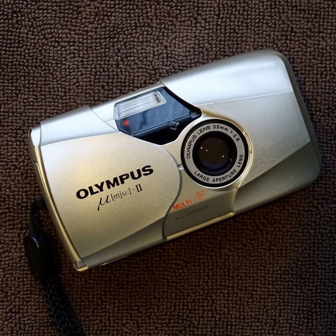 【良品】OLYMPUS μ (mju:) II オリンパス ミューツー