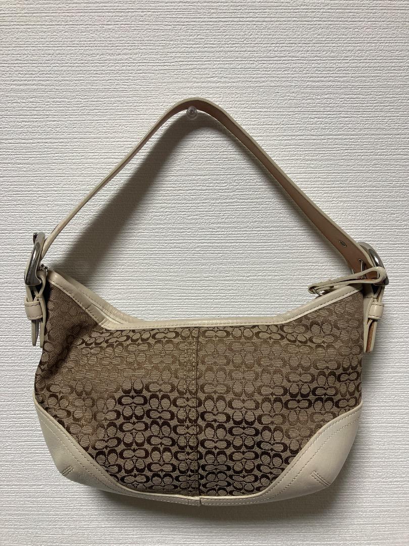 COACH コーチ　アクセサリーポーチ　ミニバッグ ソーホー COACH コーチ アクセサリー ポーチ シグネチャー キャンバス