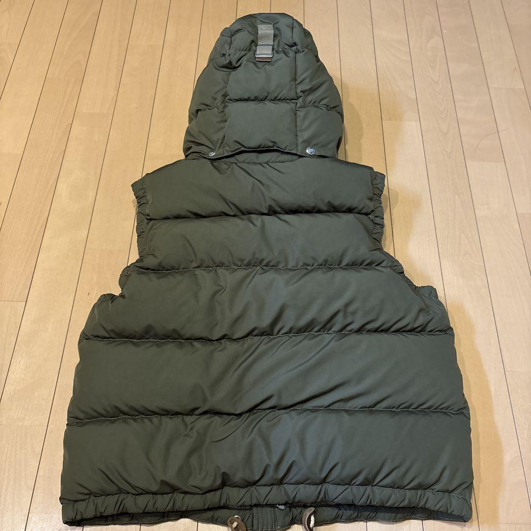 美品　ラルフローレン　ダウンベスト　 カーキ　メンズL