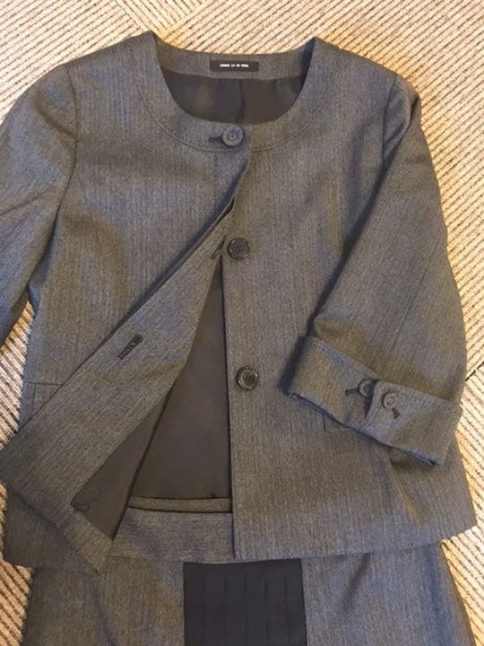 ☆美品☆ COMME CA DU MODE セットアップ　フォーマル　プリーツ