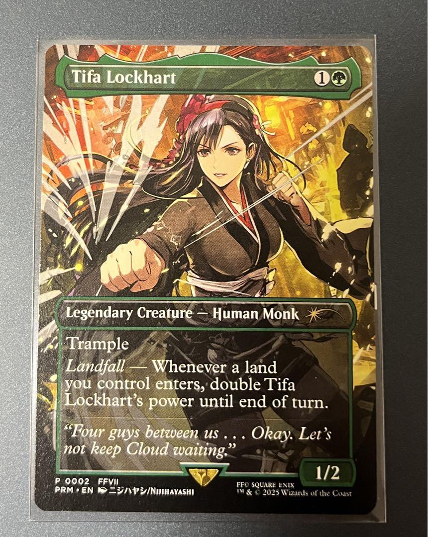 Tifa Lockhart ティファ・ロックハート MagicCon限定プロモ 世界で266枚】ティファ・ロックハート MagicCon限定プロモfoil