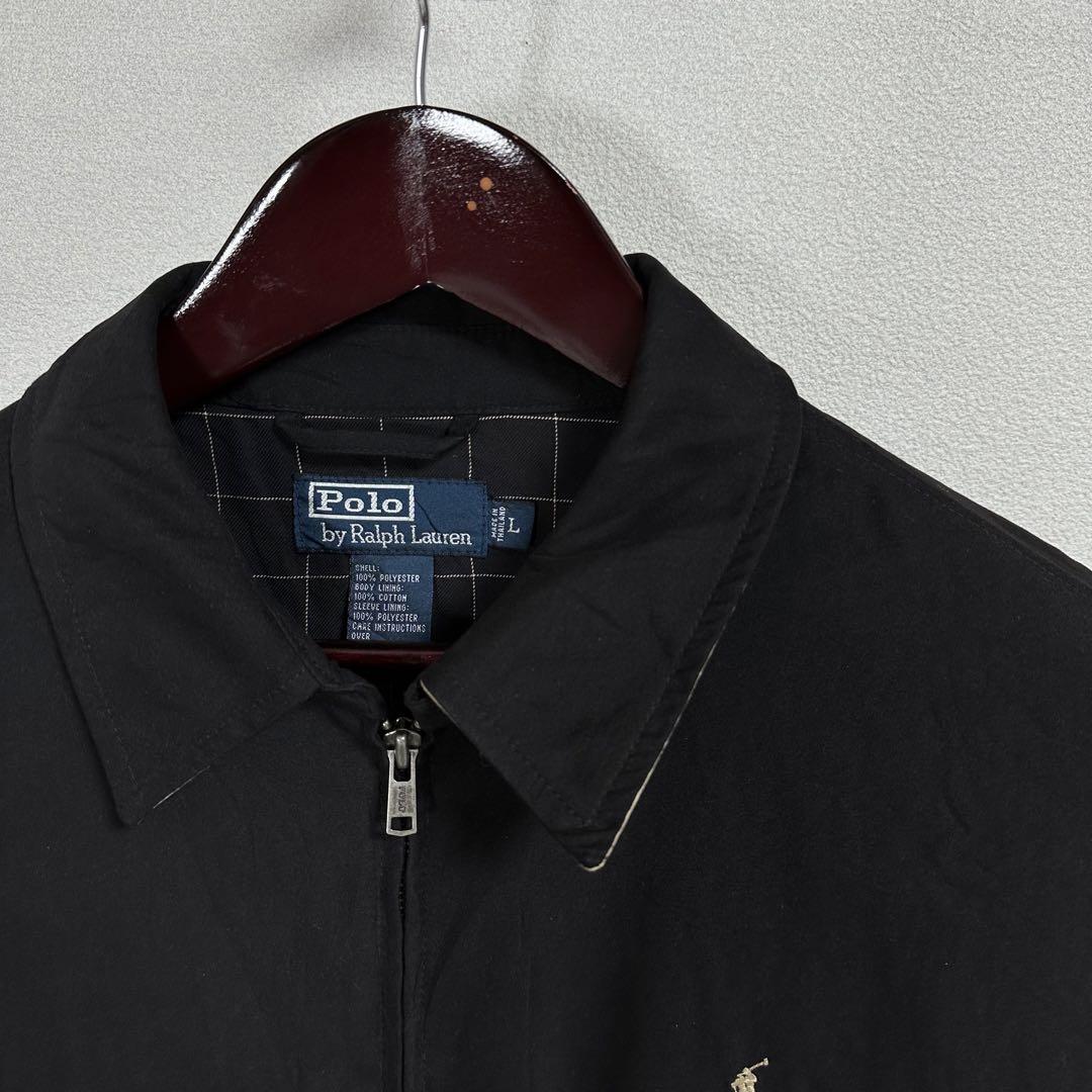 美品90s polo by ralph lauren ピーススキンスイングトップ polo by ralph lauren ピーススキン スイングトップ - メルカリ