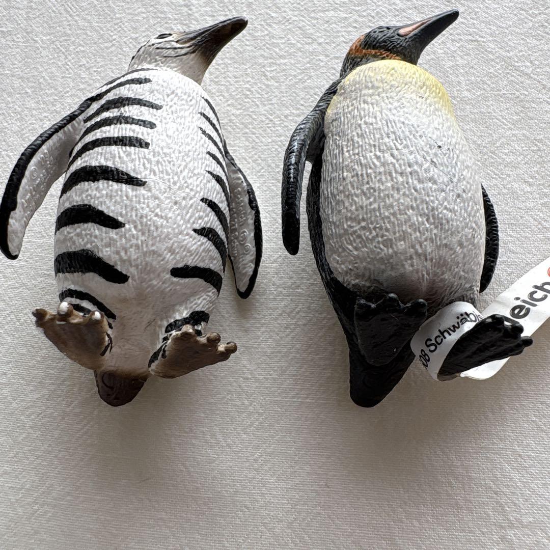 激レア⭐︎シュライヒ　Schleich ペンギンフィギュア　２点 激レア⭐︎シュライヒ Schleich ペンギンフィギュア 2点 - メルカリ