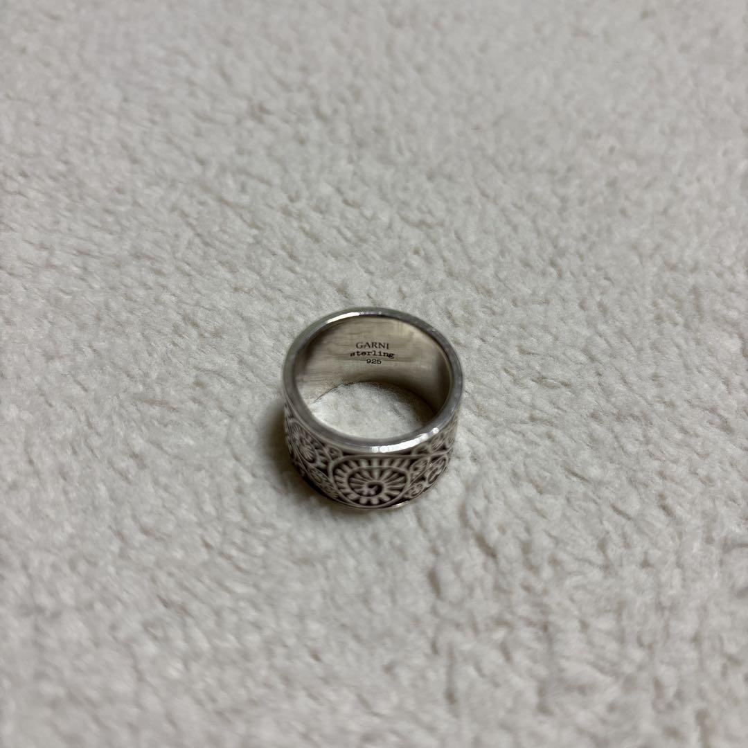 GARNI リング シルバー バインパターン