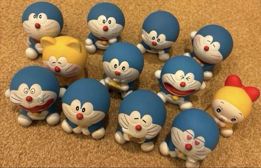 【フルコンプ】ドラえもん　ソフビこれくしょん ①②③ ガチャ　元祖　ドラミ