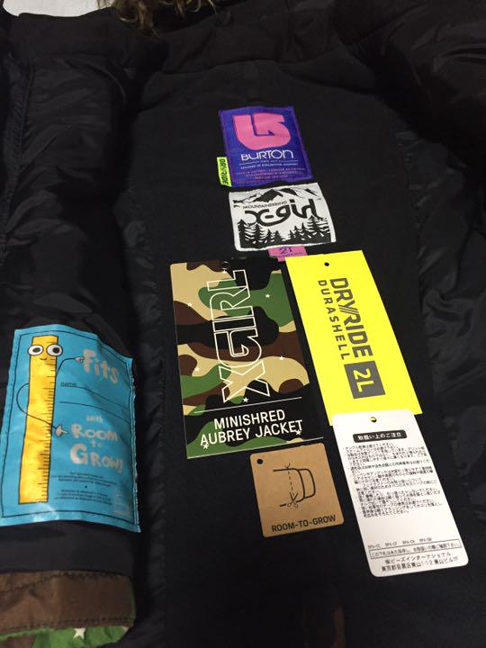 Burton キッズアウター 2T 90〜100cm jthnO-m76626760705 X-girl stages 国産大特価