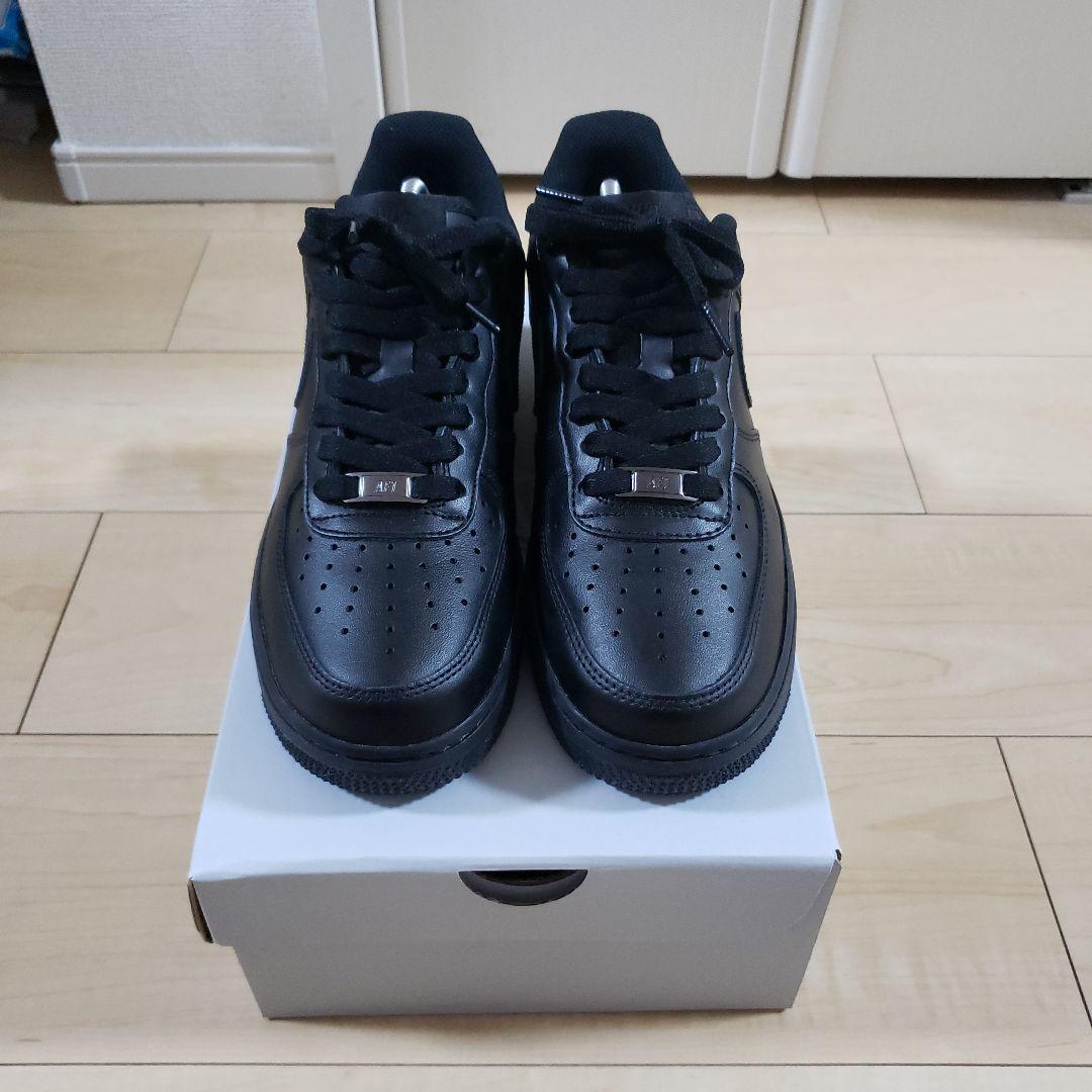 NIKE AIR FORCE 1 '07 black（25.5cm）