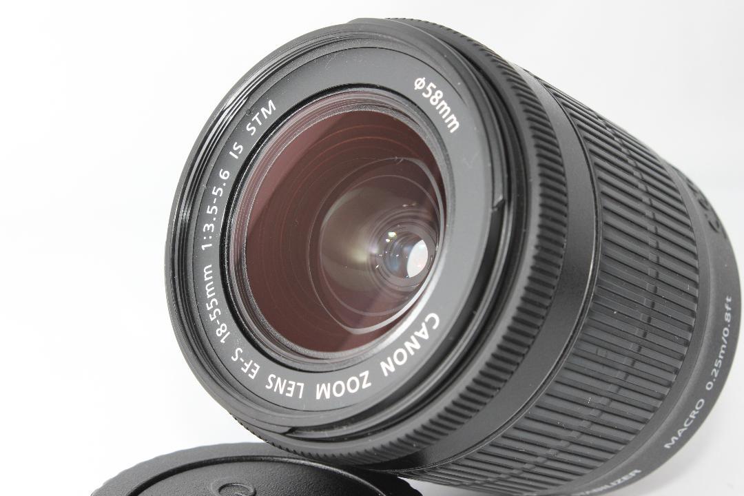 極上美品 CANON EF-S 18-55mm IS STM 手振れ補正 nLA9f-m76627158982 正規品得価