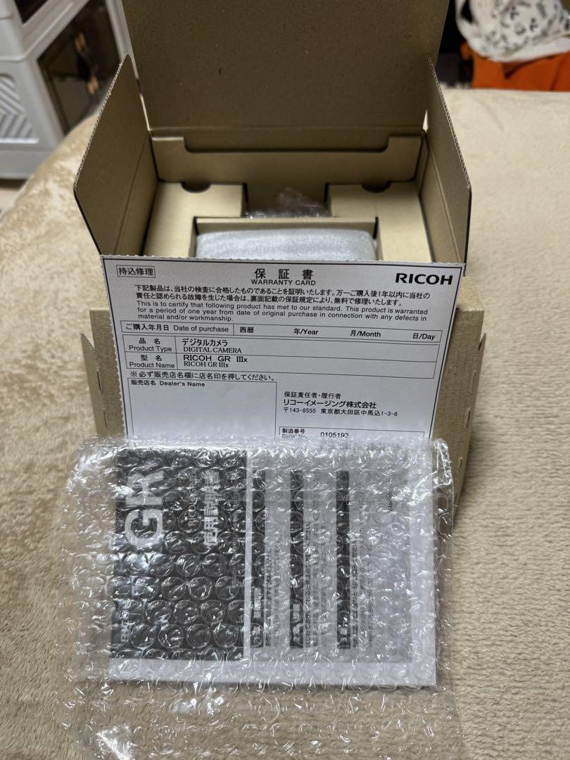RICOH GR IIIx  新品未開封