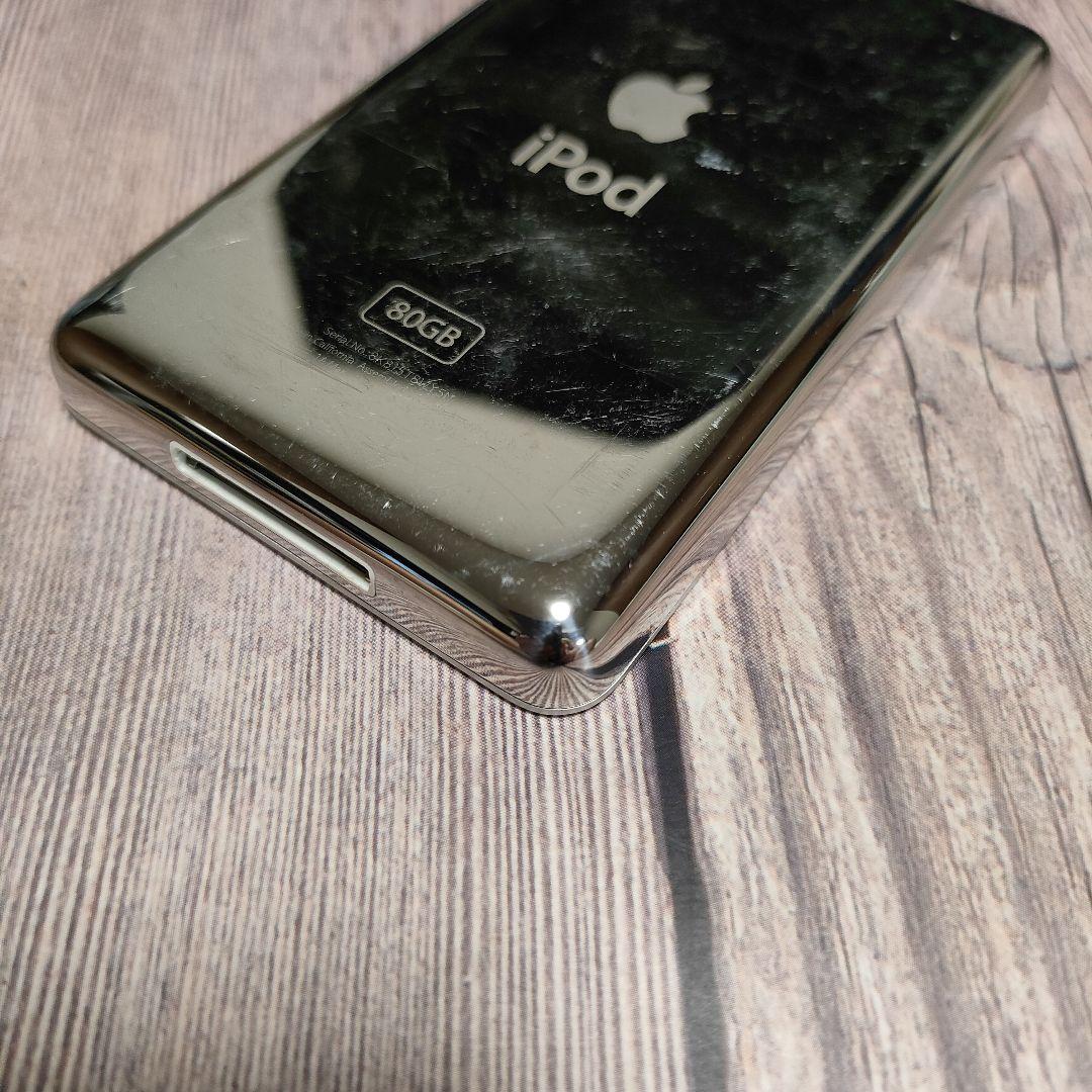 Apple iPod classic 80GB シルバー 美品