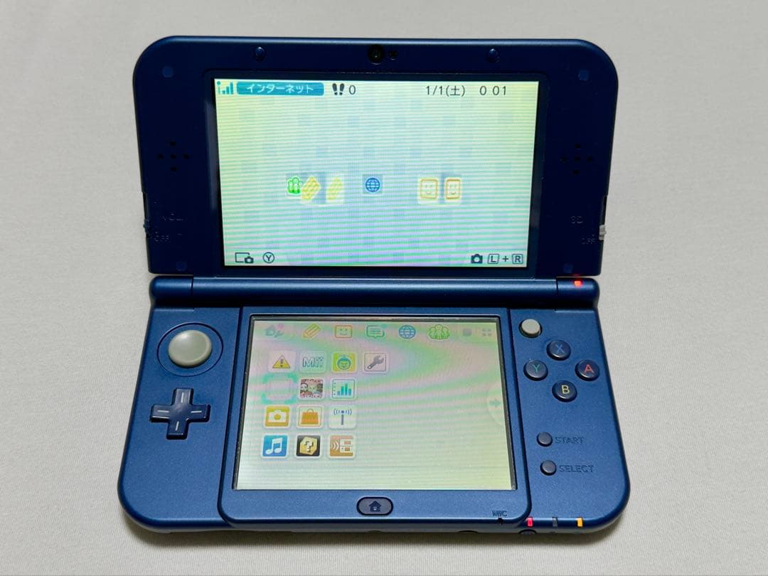 New Nintendo 3DS LL メタリックブルー 美品 New Nintendo 3DS LL メタリックブルー 美品