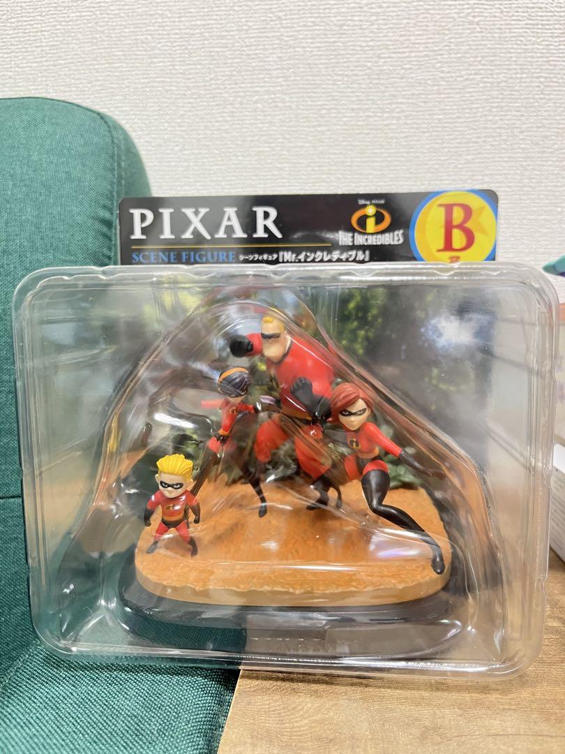 Happyくじ PIXAR B賞 シーンフィギュア『Mr.インクレディブル