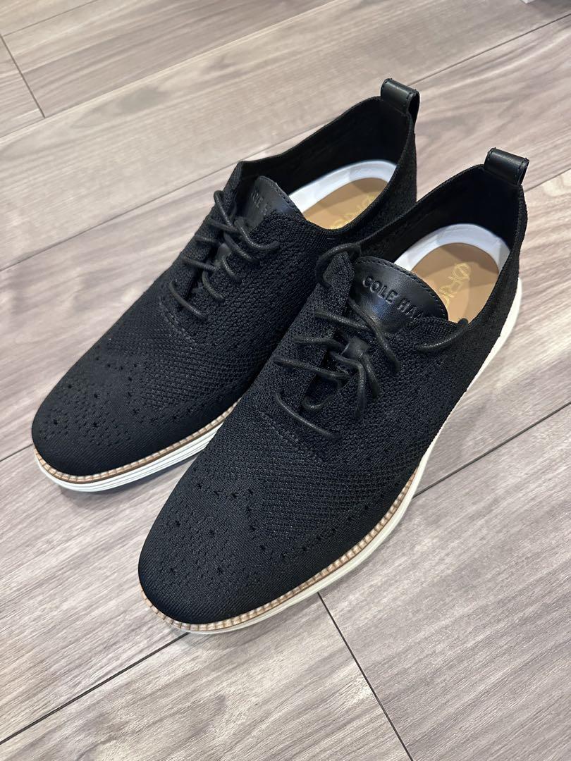 コールハーン★COLE HAAN★ブラック★ニットシューズ