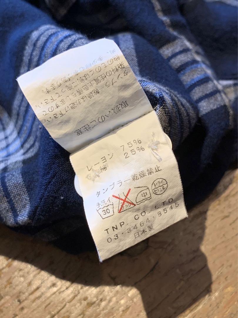 nonnative ノンネイティブ レーヨン コットン チェック シャツ 美品