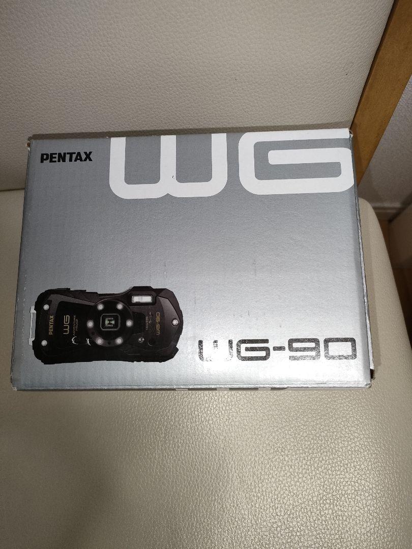 【新品未使用品】　PENTAX　WG90　ブルー　液晶保護フィルムセット
