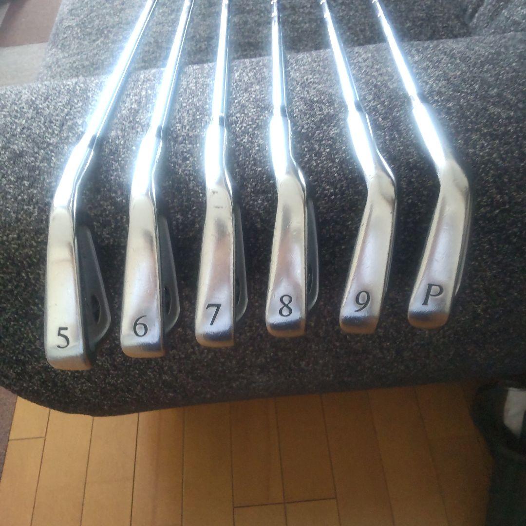 アイアンセット 5, 6, 7, 8, 9, P 6本セット