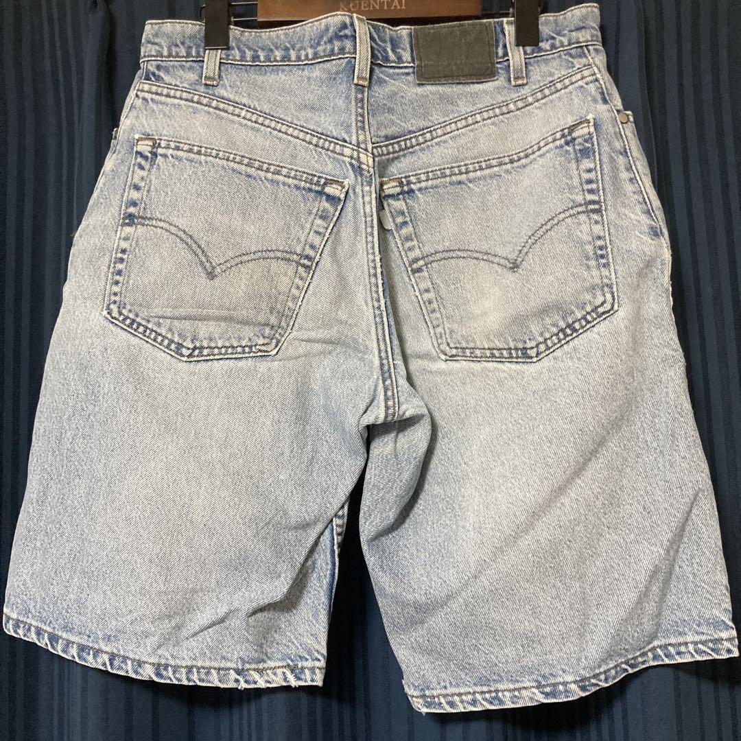 90's USA製 Levi'sシルバータブ LOOSE ショートパンツ W32