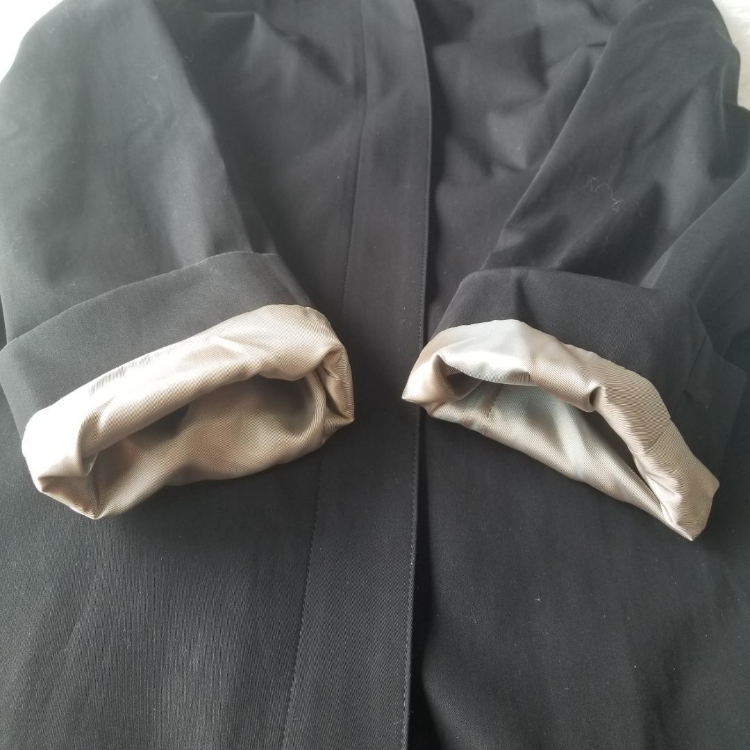 美品☆バーバリーロンドン ロングコート ノバチェック フード ジップアップ 比翼