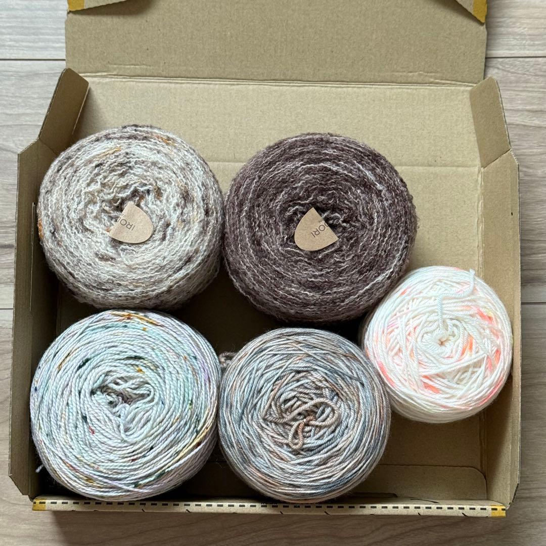 毛糸　まとめ売り　手染め毛糸　ソックヤーン　中細毛糸