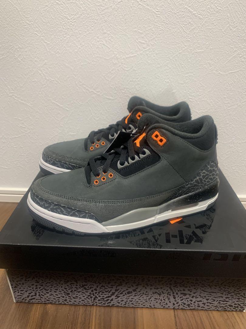 新品!ナイキ エアジョーダン3 JORDAN 3フィアー FEAR 26.5cm 靴