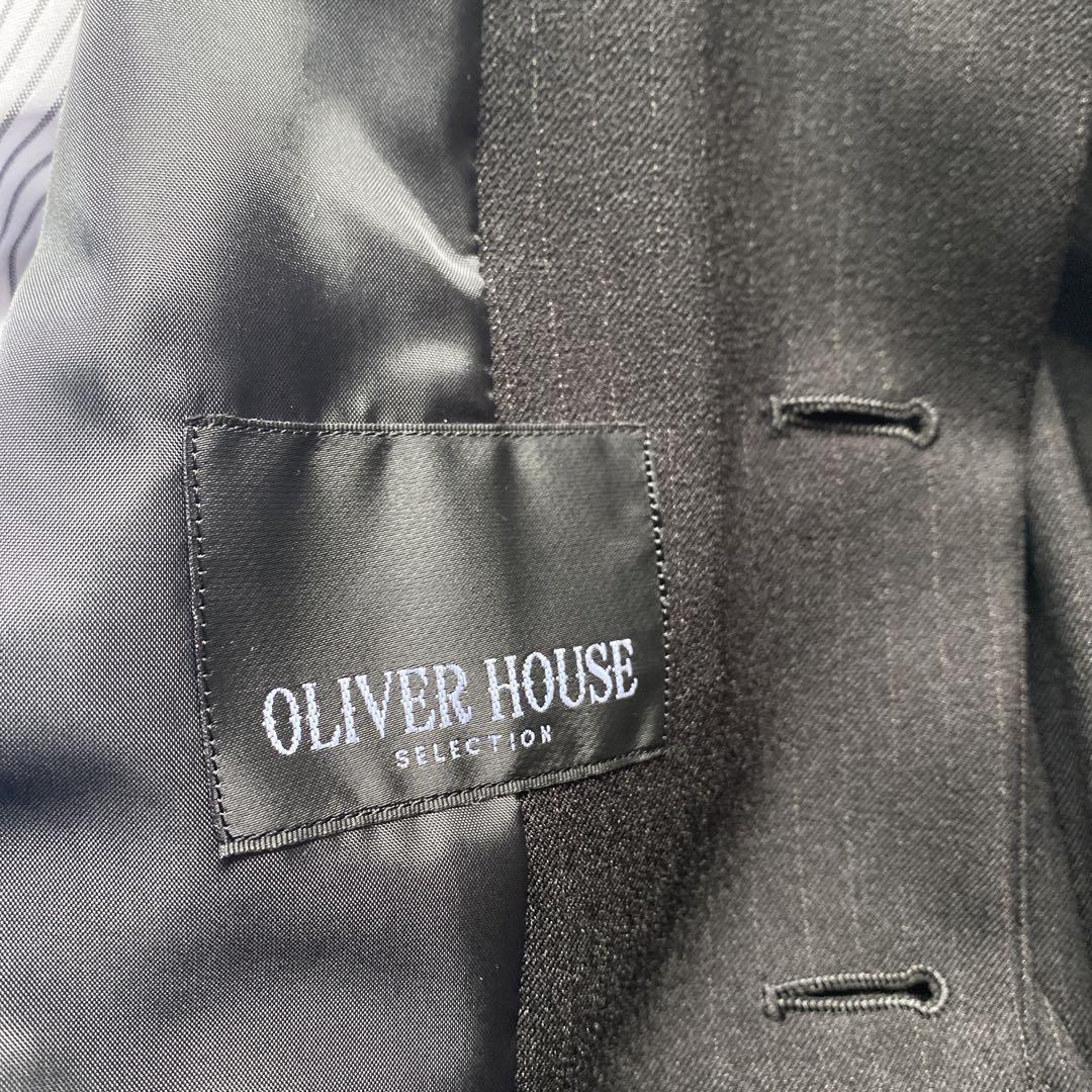 美品OLIVER HOUSE フォーマルスーツ170cm５点セットストライプ