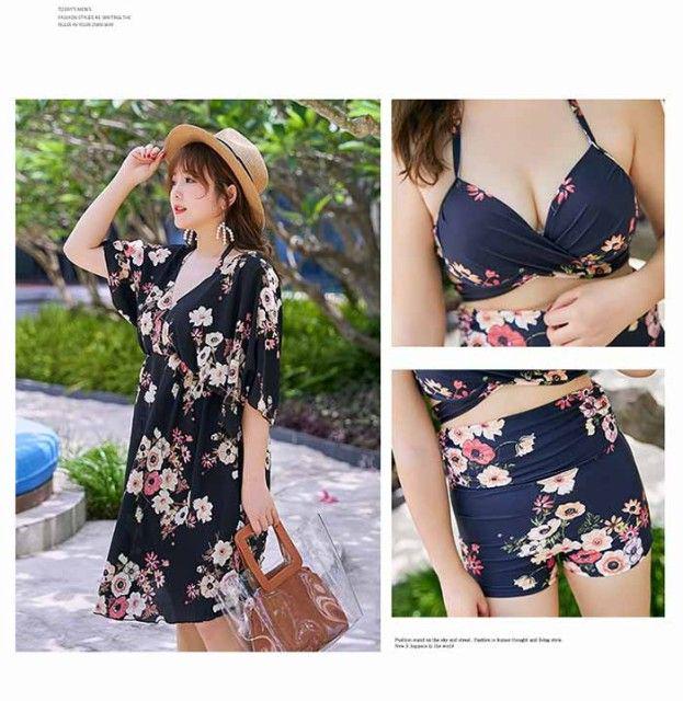 水着 レディース 水着 体型カバー ビキニ 3点セット 温泉 ビーチ セクシー 水着ワンピース Www Bloompsychologyservices Com