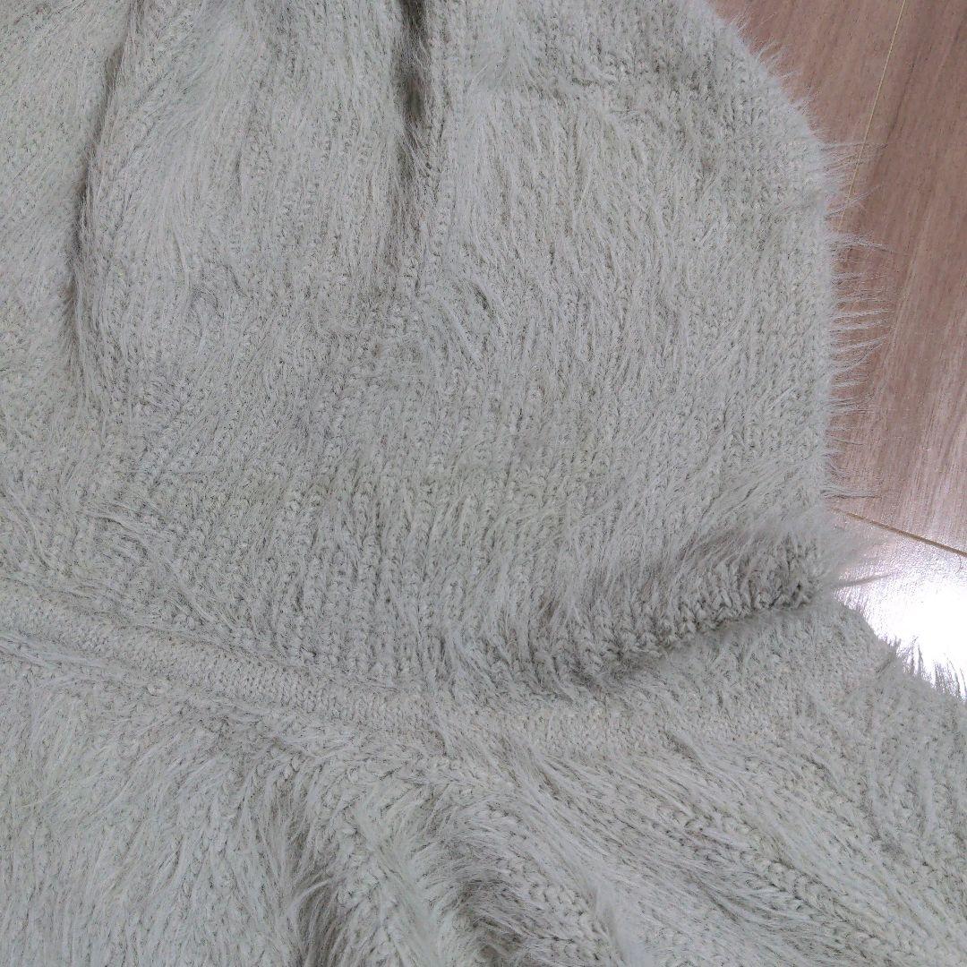 【THE EDOONI】 hoodie muffler gray 【THE EDOONI】 hoodie muffler gray