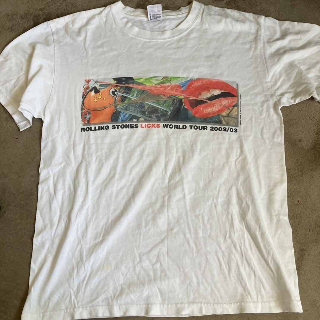 ローリングストーンズ バンドT 牙 Tシャツ LICKS ツアー 2002