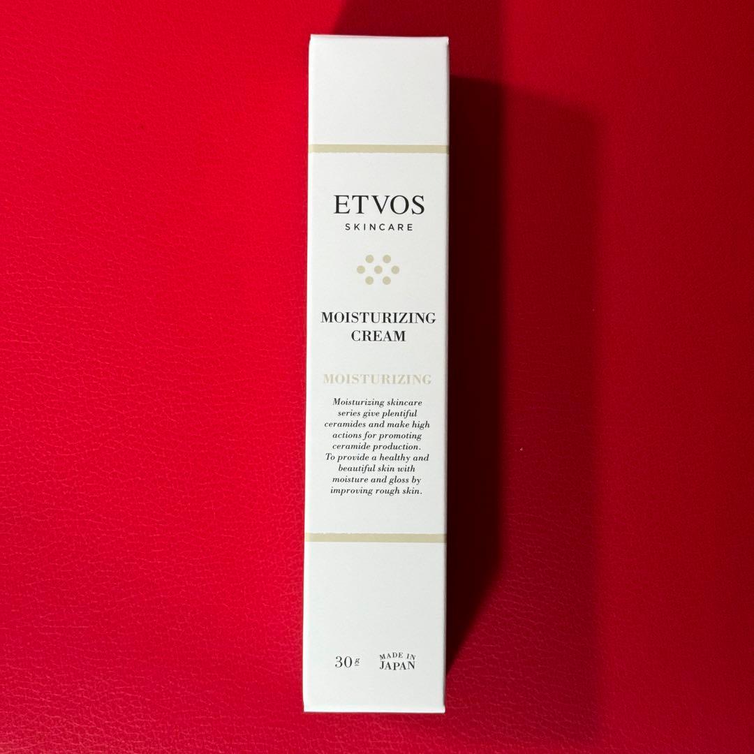 新品未開封　エトヴォス セラミドスキンケア モイスチャライジングクリーム 30g