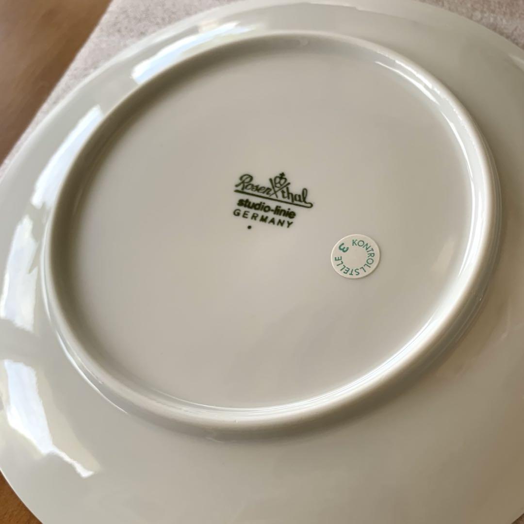 ローゼンタール スタジオライン　皿　プレート　5枚　未使用 ローゼンタール Rosenthal スタジオライン お皿5枚 - メルカリ