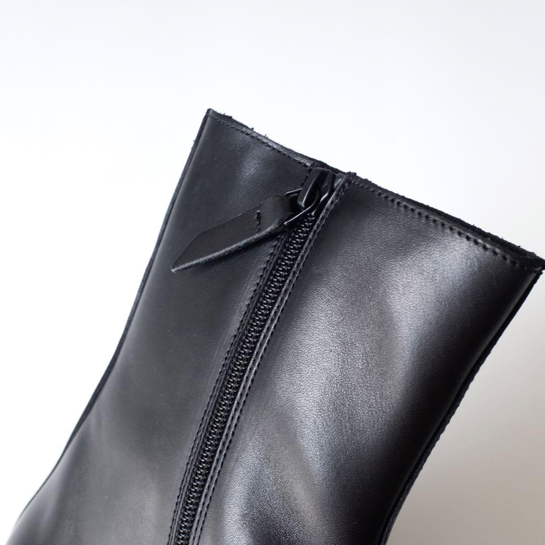 新品正規品 our legacy カミオン レザーブーツ
