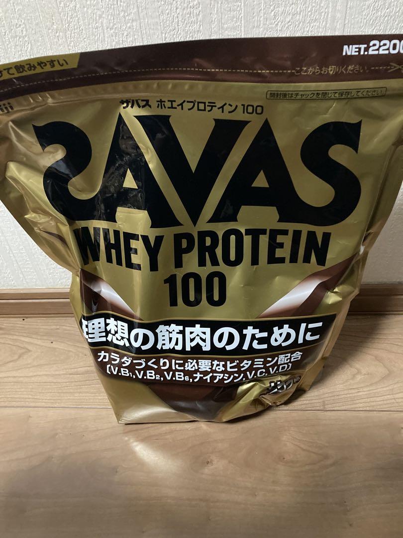 ザバス WHEY PROTEIN 100 2200g リッチショコラ