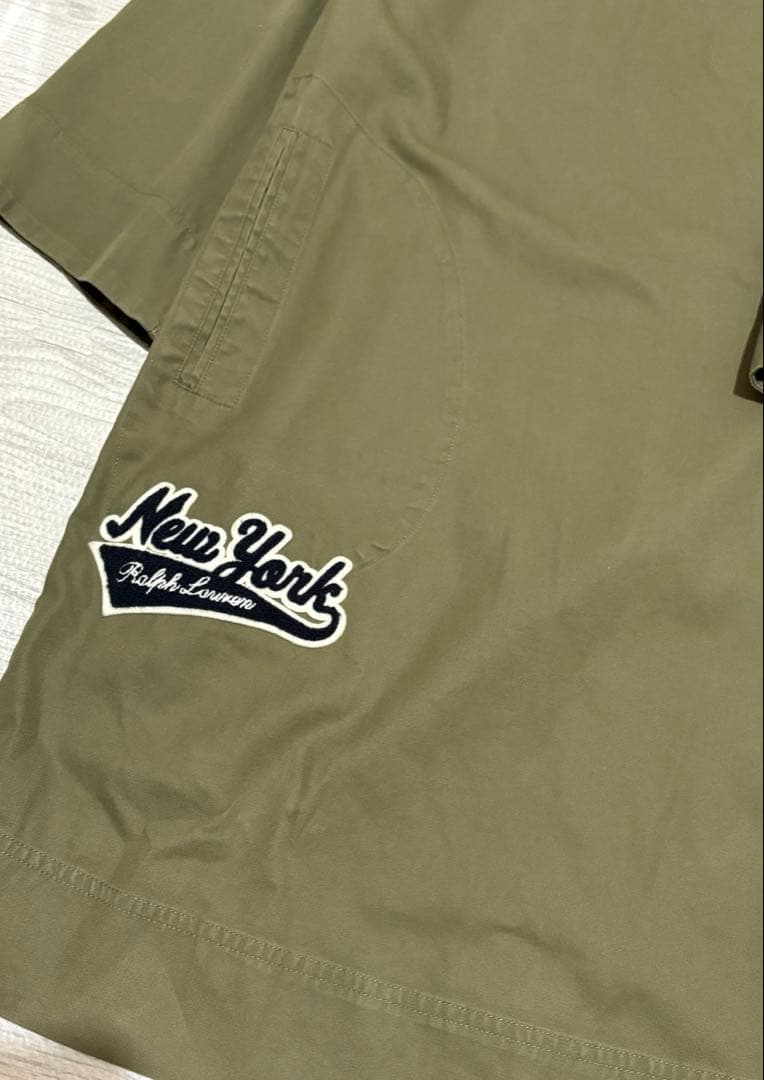 POLO DENIM&SUPPLY ワンピースUS：S カスタマイズパッチ付