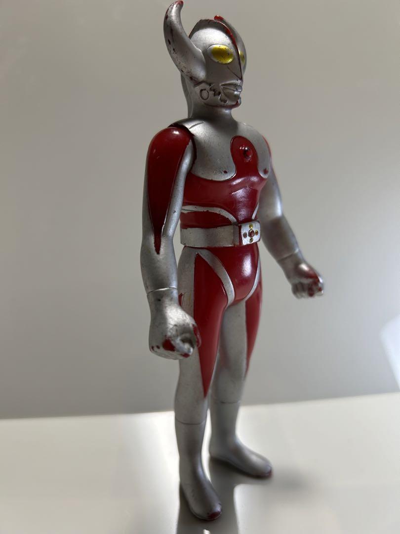 昭和レトロ 35年前バンダイ日本製 ウルトラの父 ソフビ 当時物