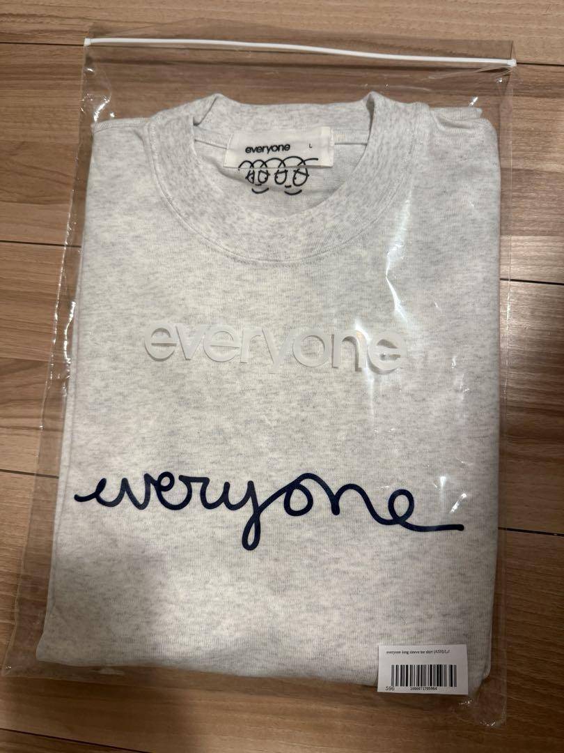 トップス everyone j.30000 rooftop long sleeve tee 2025年最新】everyone j.30000 logo long sleeveの人気アイテム