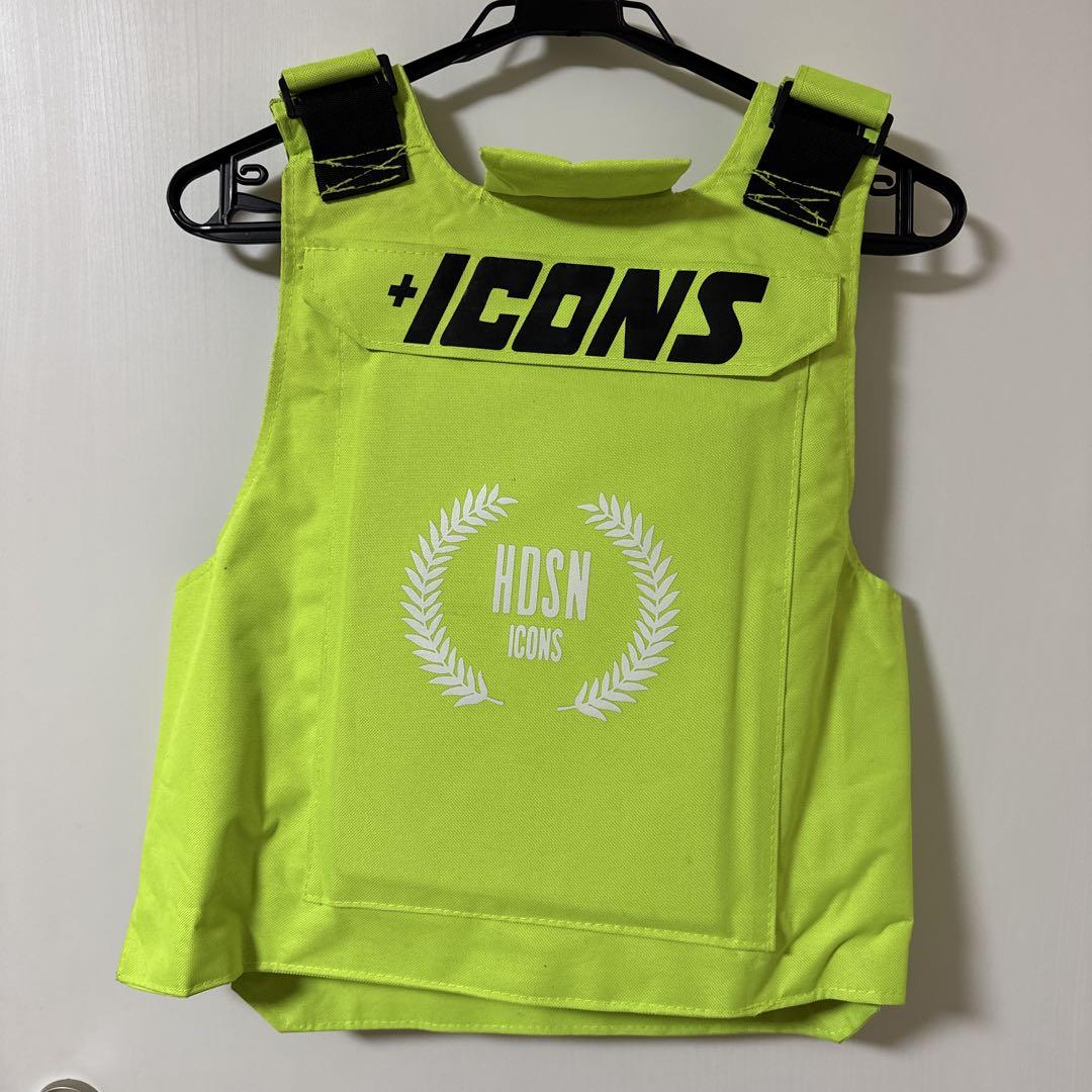 【激レア】+ICONS 蛍光黄色 プレートキャリア