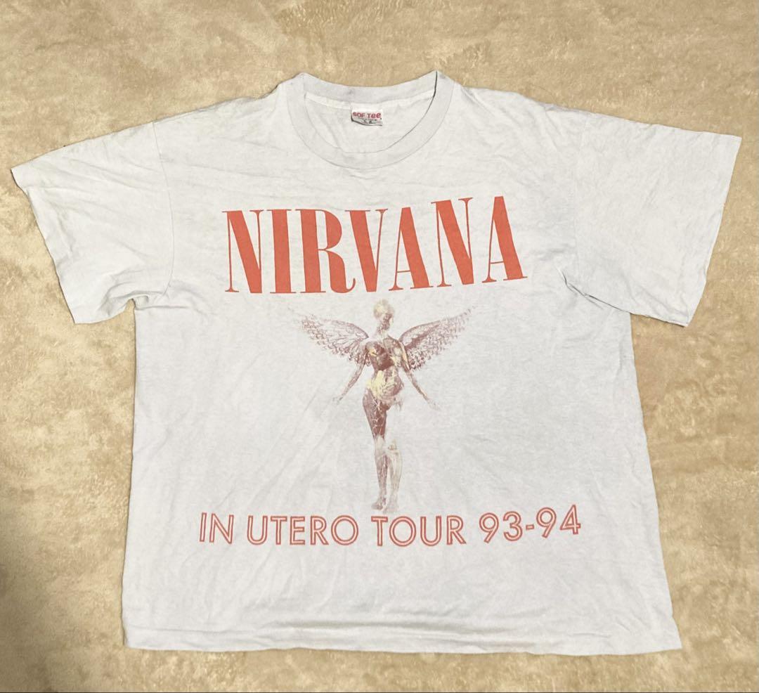 NIRVANA IN UTERO TOUR 93-94 Tシャツ SOF TEE
