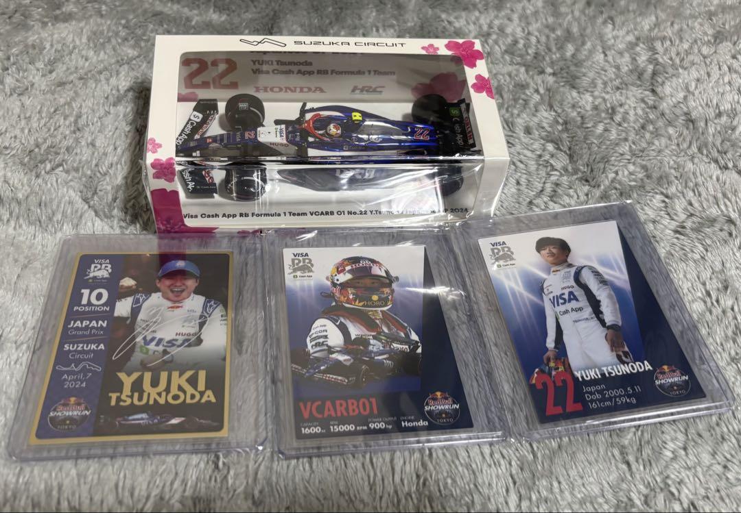 鈴鹿サーキット別注】角田裕毅 VCARB 1/43 2024日本GP F1 おもちゃ