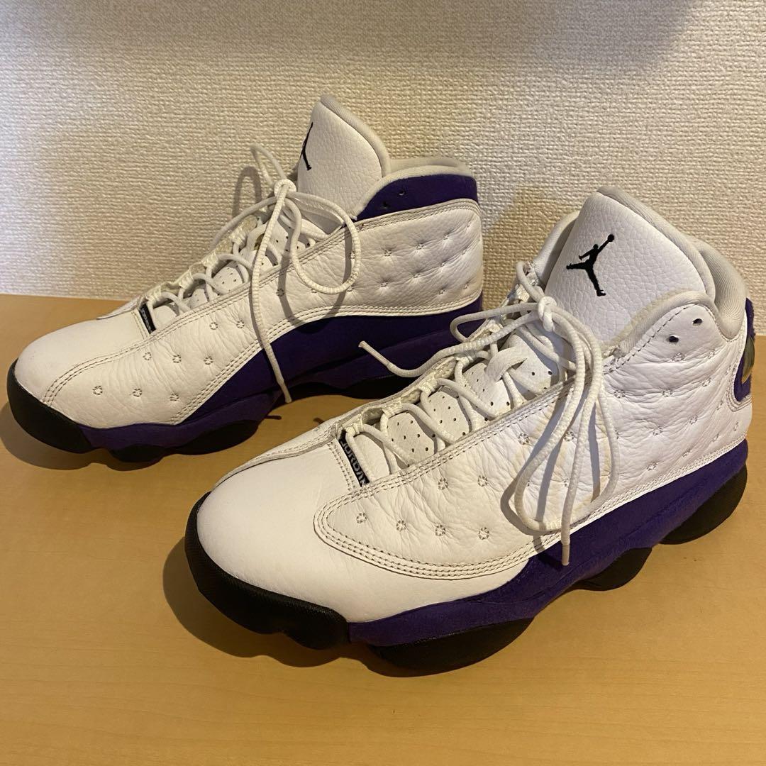 NIKE AIR JORDAN 13 RETRO LAKERS 紫+白